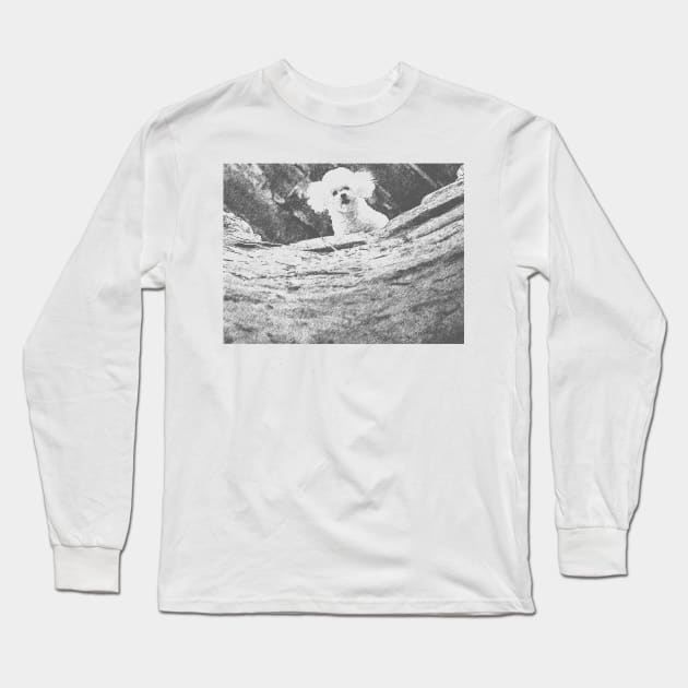 Silence Of The Lambs dog Long Sleeve T-Shirt by Qogl